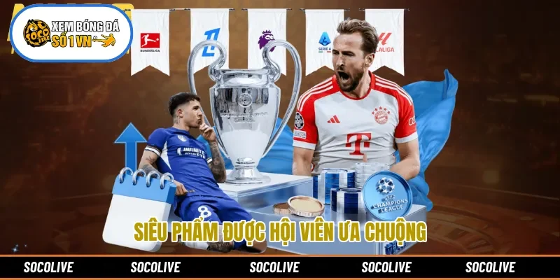 Siêu phẩm được hội viên ưa chuộng